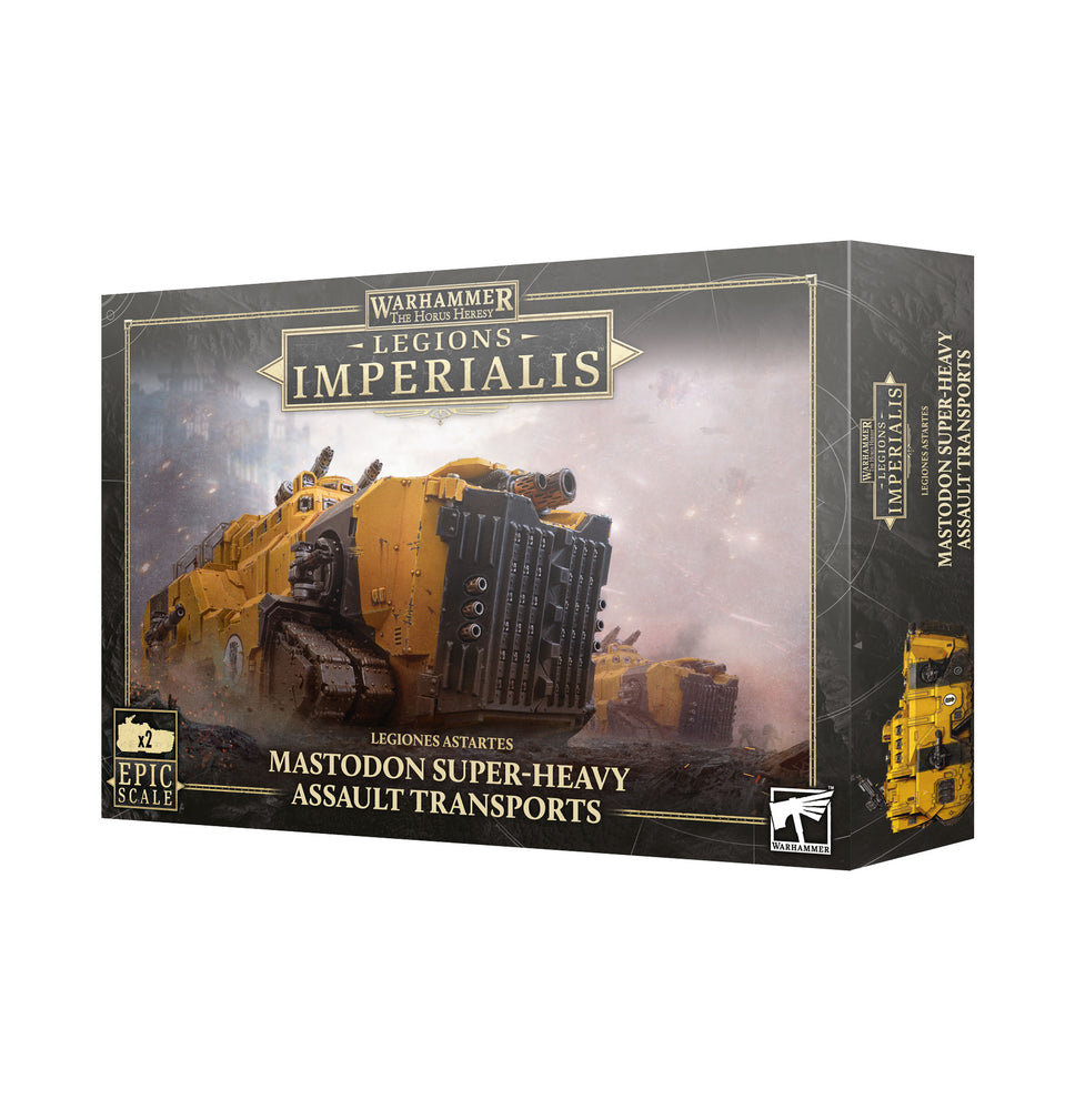 Warhammer The Horus Heresy Legions Imperialis Mastodon Super-Heavy Assault Transports - Pastime Sports & Games