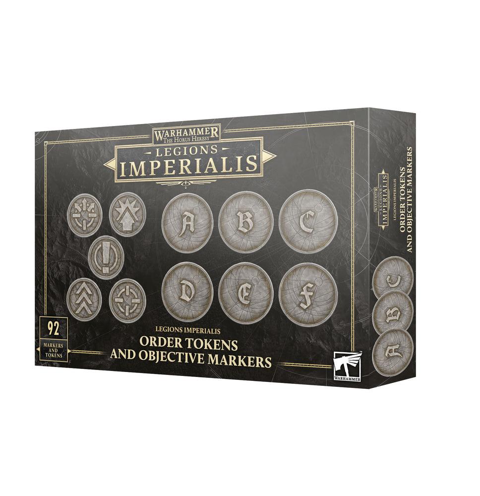 Warhammer The Horus Heresy Legions Imperialis Order Tokens and Objective Markers - Pastime Sports & Games