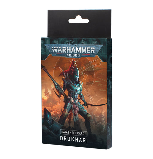 Warhammer 40,000 Datasheet Cards Drukhari - Pastime Sports & Games