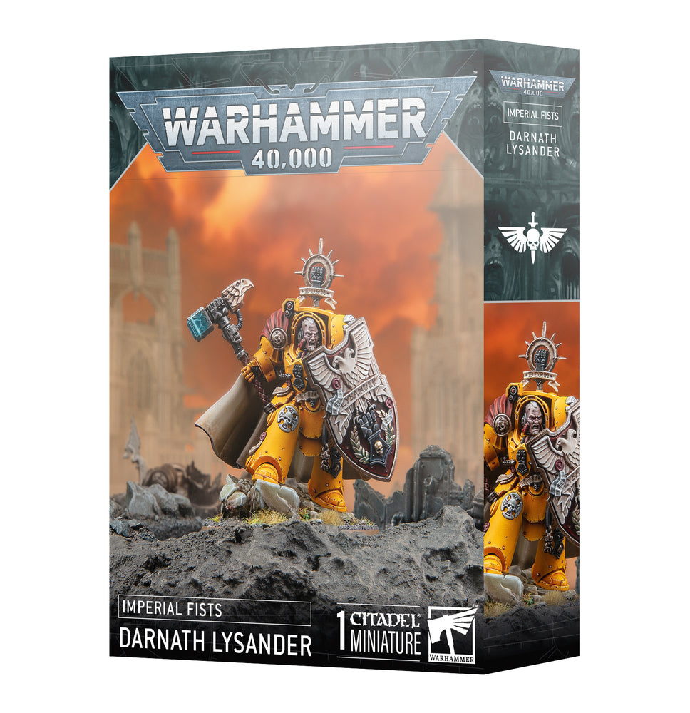 Warhammer 40,000 Imperial Fist Darnath Lysander - Pastime Sports & Games