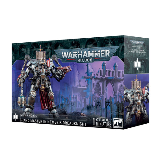 Warhammer 40,000 Grey Knights Grand Master In Nemesis Dreadknight - Pastime Sports & Games