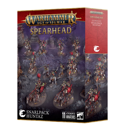 Warhammer Age of Sigmar Spearhead Gloomspite Gitz Snarlpack Huntaz - Pastime Sports & Games