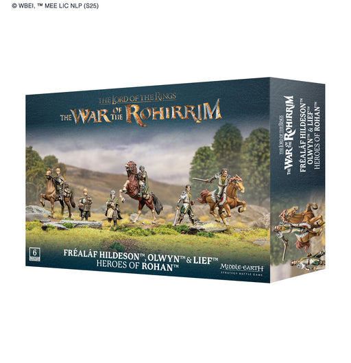 Middle-Earth Strategy Battle Game War of the Rohirrim Frealaf Hildeson, Olwyn and Lief - Pastime Sports & Games