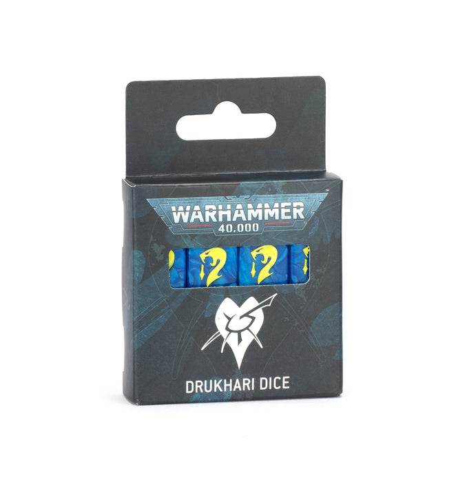Warhammer 40,000 Drukhari Dice Set - Pastime Sports & Games