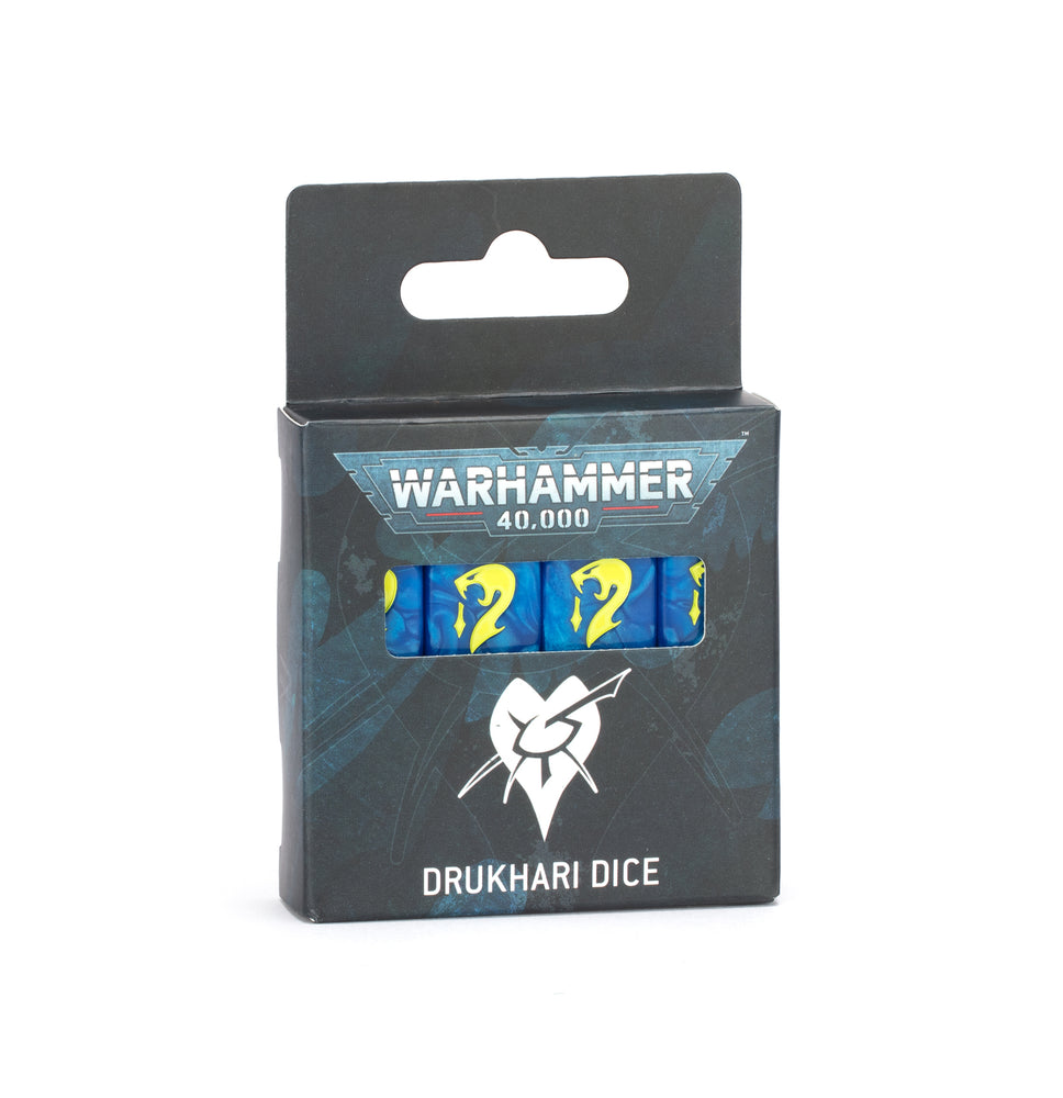 Warhammer 40,000 Drukhari Dice Set - Pastime Sports & Games