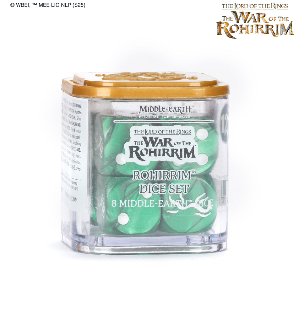 Middle-Earth Strategy Battle Game War of the Rohirrim Rohirrim Dice Set - Pastime Sports & Games