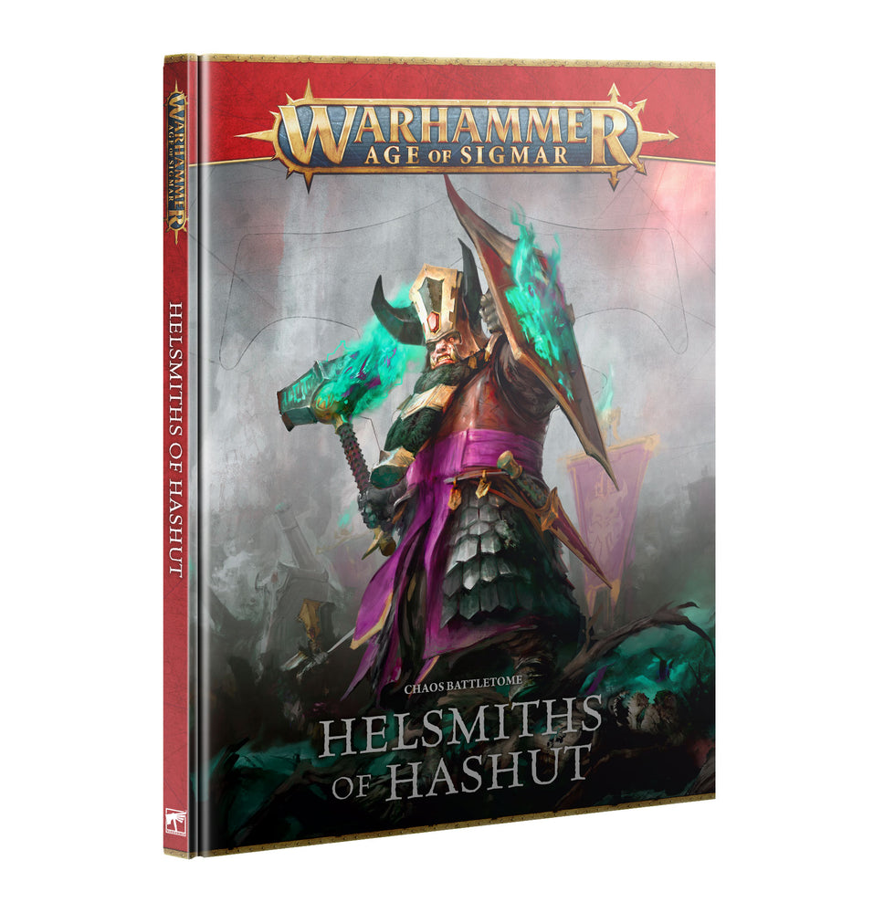 Warhammer Age of Sigmar Chaos Battletome Helsmiths of Hashut - Pastime Sports & Games