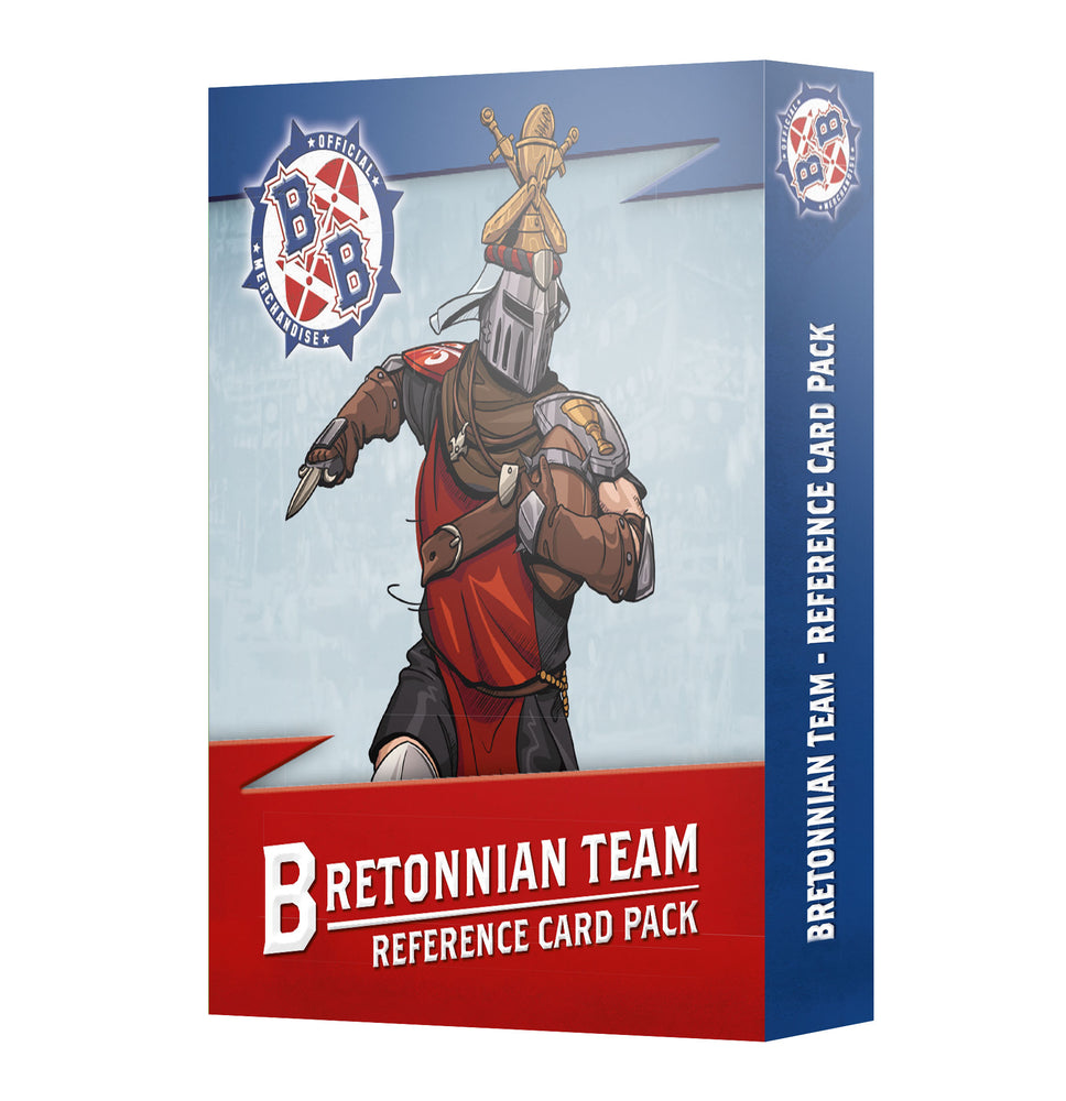 Blood Bowl Bretonnian Team Reference Card Pack