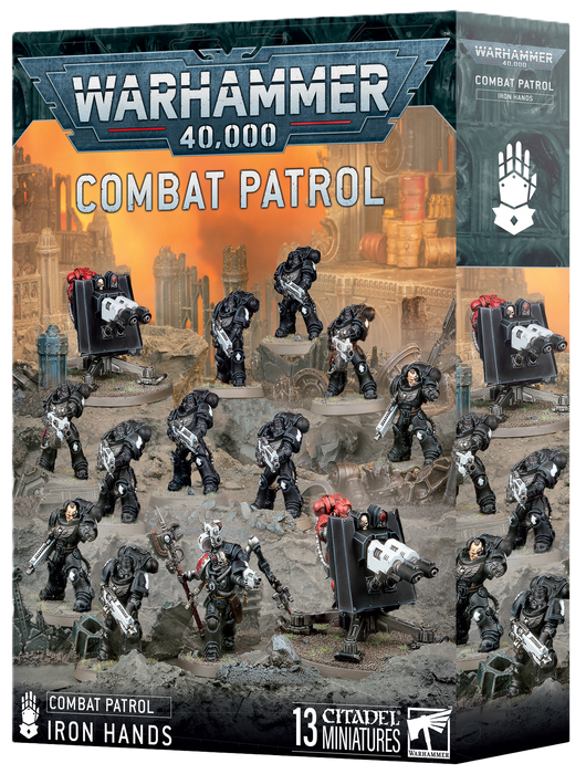 Warhammer 40,000 Combat Patrol Iron Hands Space Marines - Pastime Sports & Games