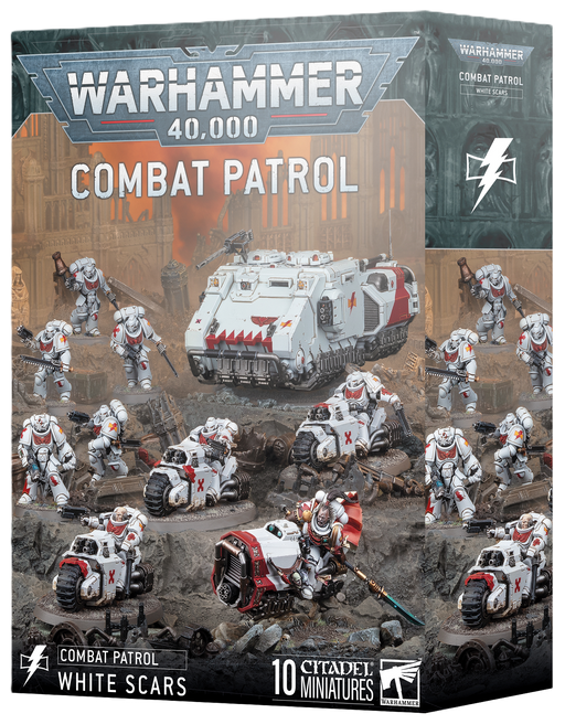 Warhammer 40,000 Combat Patrol White Scars Space Marines - Pastime Sports & Games