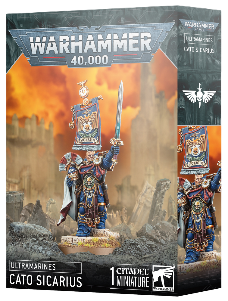Warhammer 40,000 Ultramarines Cato Sicarius