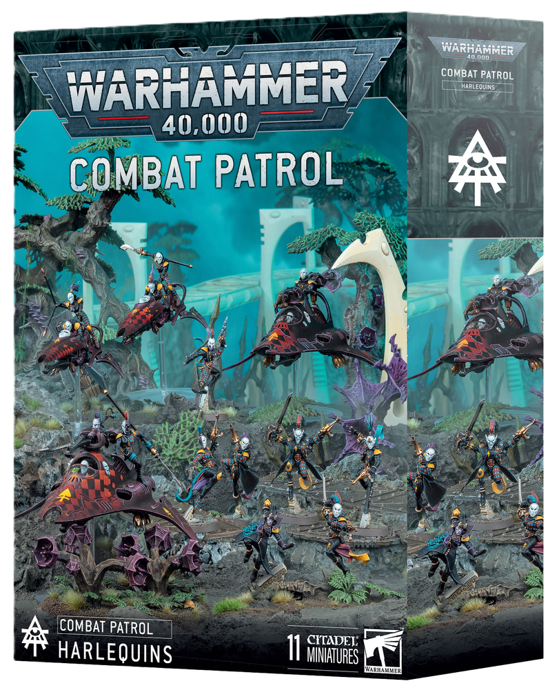 Warhammer 40,000 Combat Patrol Harlequins - Pastime Sports & Games
