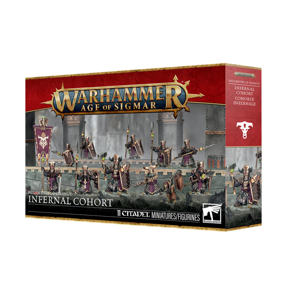 Warhammer Age of Sigmar Helsmiths of Hashut Infernal Cohort - Pastime Sports & Games