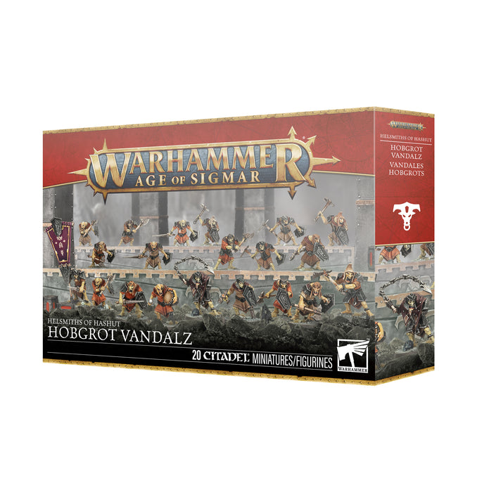 Warhammer Age of Sigmar Helsmiths of Hashut Hobgrot Vandalz - Pastime Sports & Games