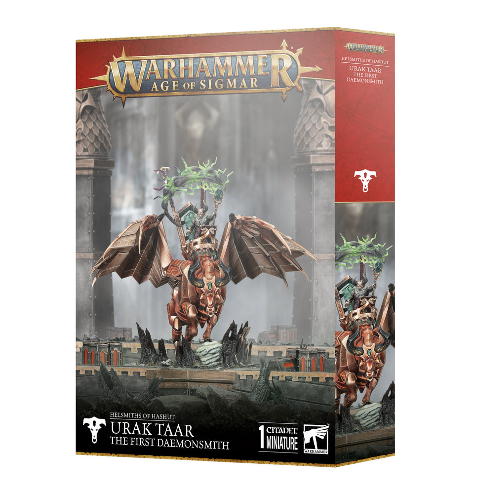 Warhammer Age of Sigmar Helsmiths of Hashut Urak Taar The First Daemonsmith - Pastime Sports & Games