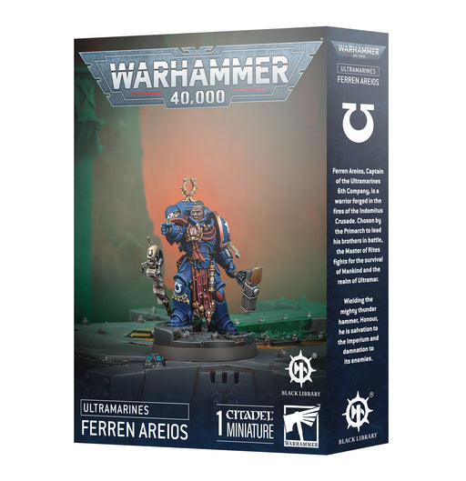 Warhammer 40,000 Space Marines Ultramarines Ferren Areios