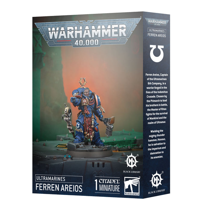 Warhammer 40,000 Space Marines Ultramarines Ferren Areios