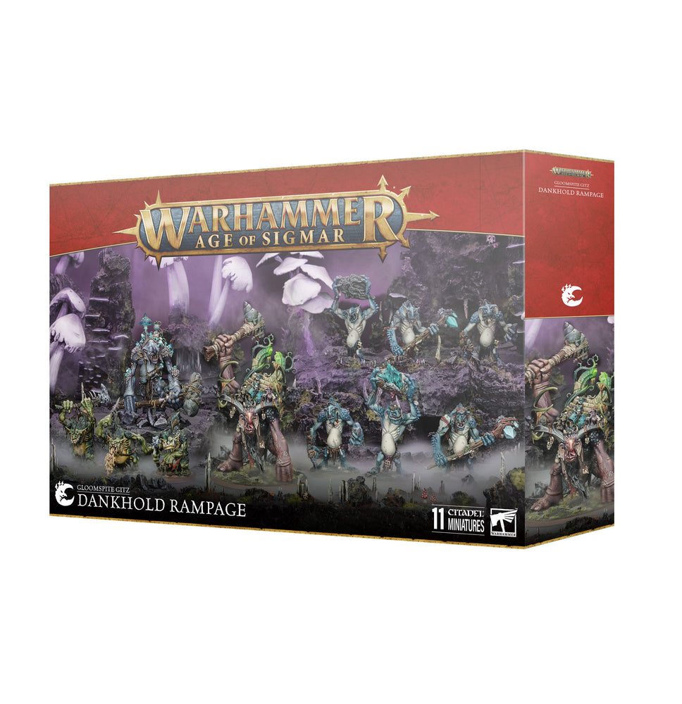 Warhammer Age of Sigmar Gloomspite Gitz Dankhold Rampage