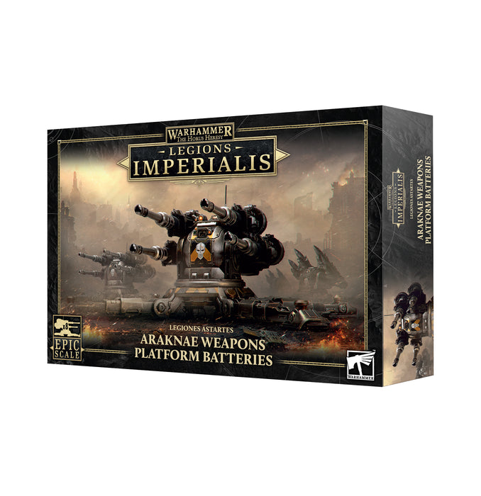Warhammer The Horus Heresy Legions Imperialis Legiones Astartes Araknae Weapons Platform Batteries