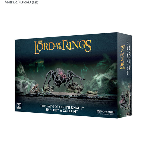 Lord of the Rings Middle-Earth Strategy Battle Game The Path of Cirith Ungol Shelob & Gollum - Pastime Sports & Games