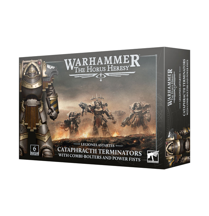 Warhammer The Horus Heresy Legiones Astartes Cataphractii Terminators With Combi-Bolters and Power Fists - Pastime Sports & Games