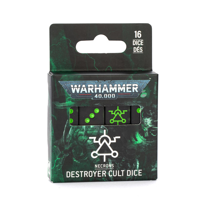 Warhammer 40,000 Necrons Destroyer Cult Dice - Pastime Sports & Games