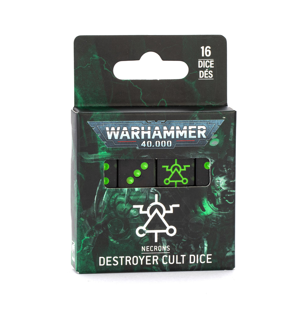 Warhammer 40,000 Necrons Destroyer Cult Dice - Pastime Sports & Games
