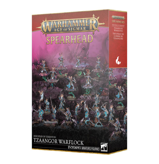 Warhammer Age of Sigmar Spearhead Disciples of Tzeentch Tzaangor Warflock - Pastime Sports & Games
