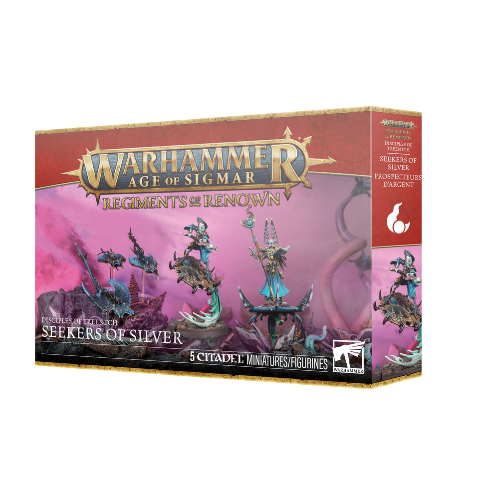 Warhammer Age of Sigmar Regiments of Rennown Disciples of Tzeentch Seekers of Silver - Pastime Sports & Games