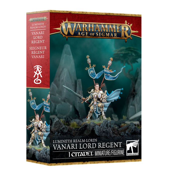 Warhammer Age of Sigmar Lumineth Realm-Lords Vanari Lord Regent - Pastime Sports & Games