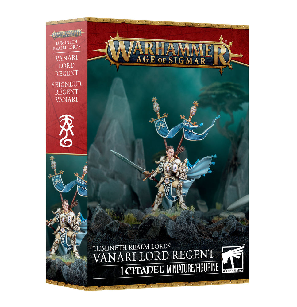 Warhammer Age of Sigmar Lumineth Realm-Lords Vanari Lord Regent - Pastime Sports & Games