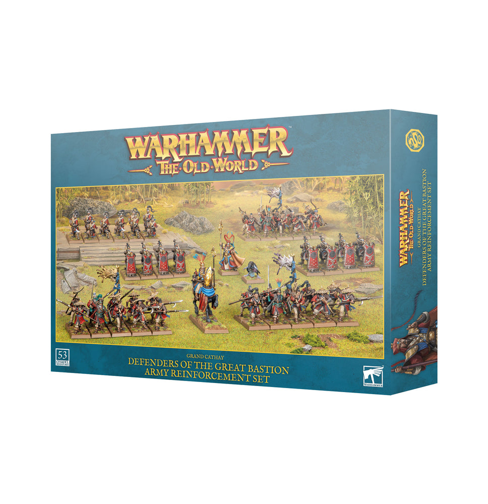 Warhammer The Old World Grand Cathay Defenders of the Great Bastion Reinforcements - Pastime Sports & Games