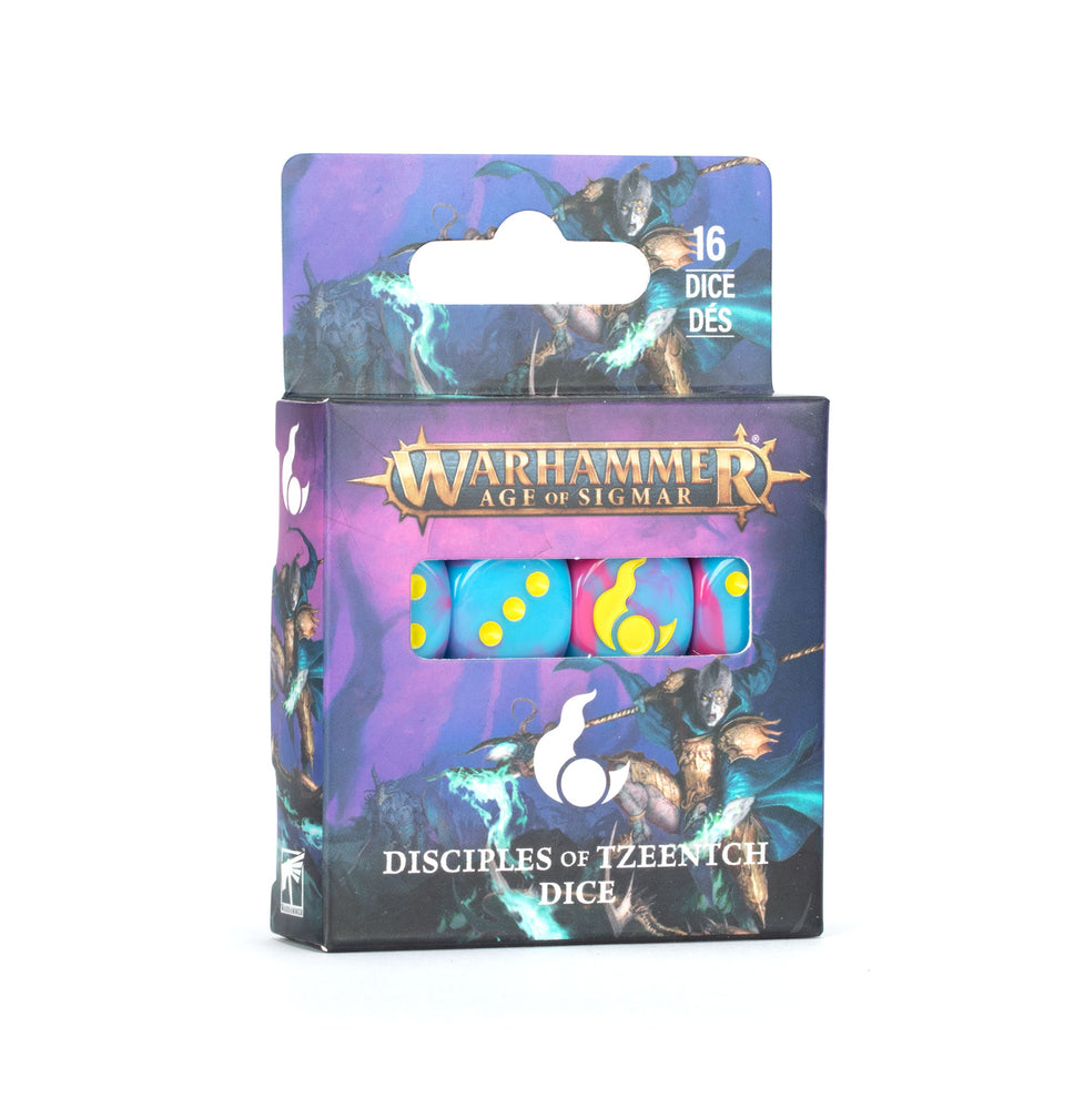 Warhammer Age of Sigmar Disciples of Tzeentch Dice Set - Pastime Sports & Games