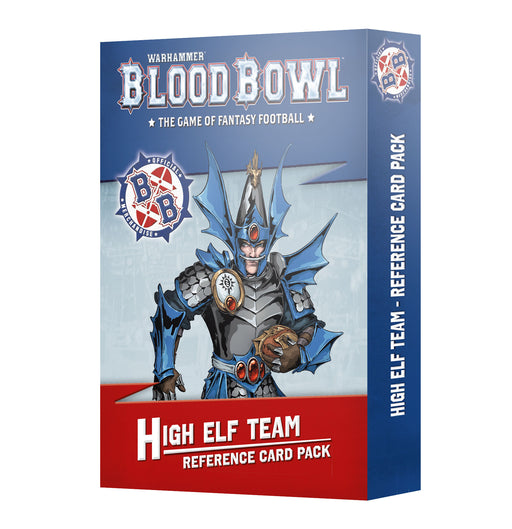 Blood Bowl HIih Elf Team Reference Card Pack - Pastime Sports & Games