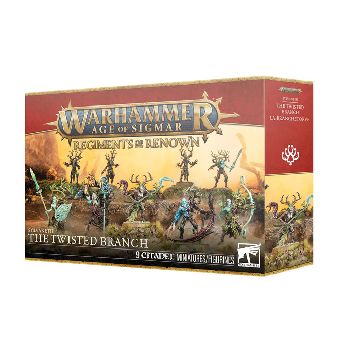 Warhammer Age of Sigmar Regiments of Renown Sylvaneth The Twisted Branch - Pastime Sports & Games