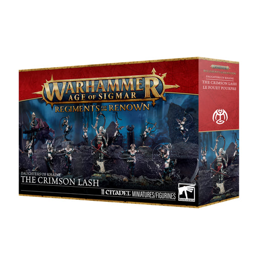 Warhammer Age of Sigmar Daughters of Khaine  Regiments The Crimson Lash - Pastime Sports & Games