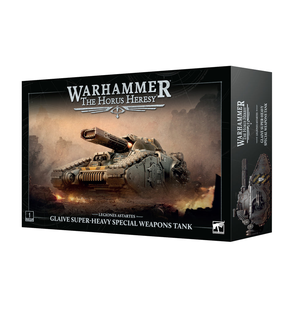 Warhammer The Horus Heresy Legiones Astartes Glaive Super-Heavy Special Weapons Tank - Pastime Sports & Games
