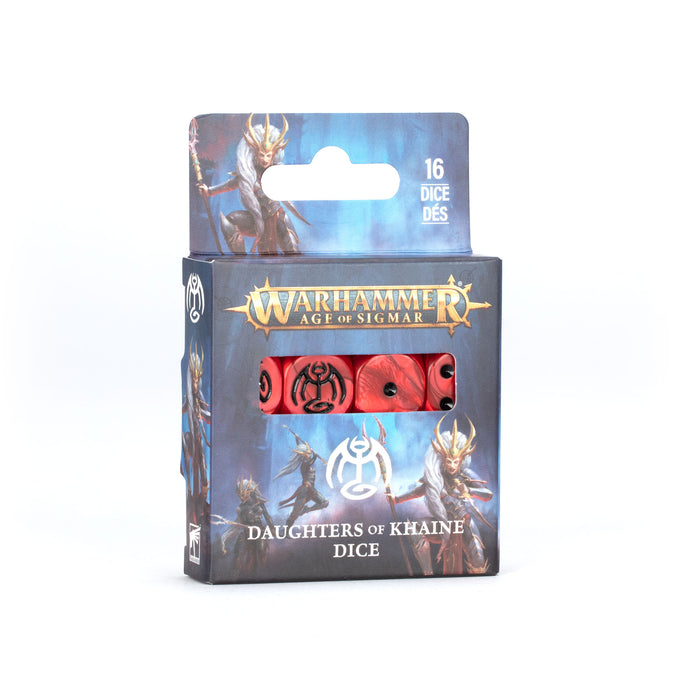 Warhammer Age of Sigmar Daughters of Khaine Dice Set - Pastime Sports & Games