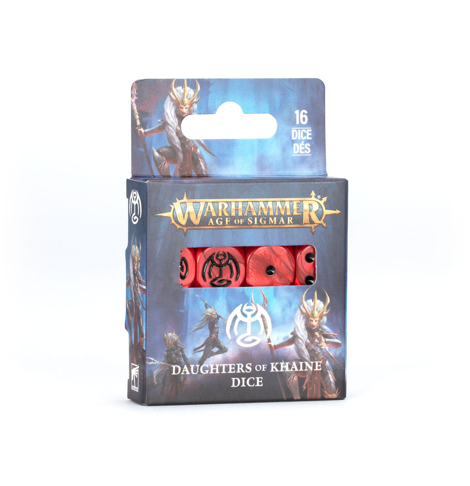 Warhammer Age of Sigmar Daughters of Khaine Dice Set - Pastime Sports & Games