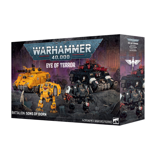 Warhammer 40,000 Eye of Terror Battalion Space Marines Sons of Dorn - Pastime Sports & Games