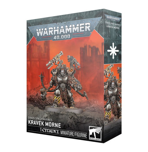 Warhammer 40,000 Chaos Space Marines Kravek Morne - Pastime Sports & Games