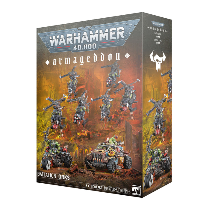 Warhammer 40,000 Armageddon Battalion Orks - Pastime Sports & Games