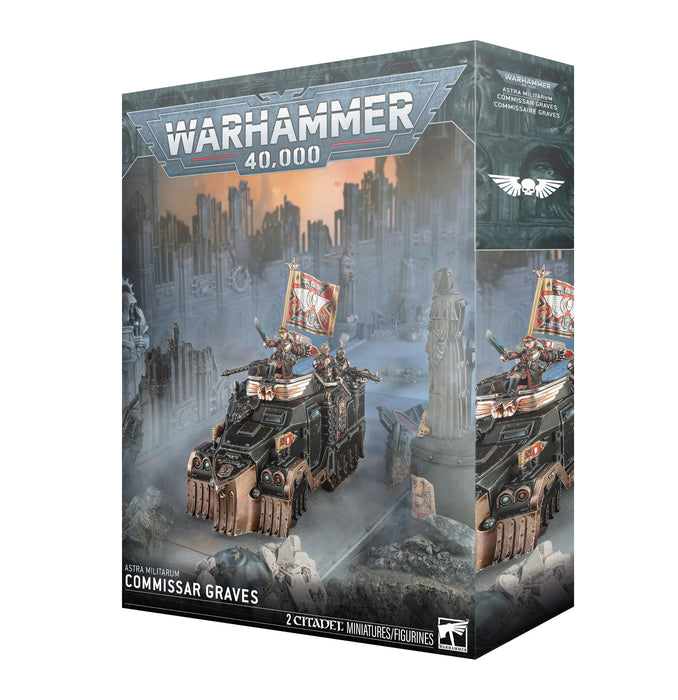Warhammer 40,000 Astra Militarum Commissar Graves - Pastime Sports & Games