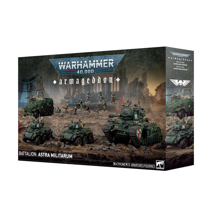 Warhammer 40,000 Astra Militarum Armageddon Battalion Astra Militarum - Pastime Sports & Games