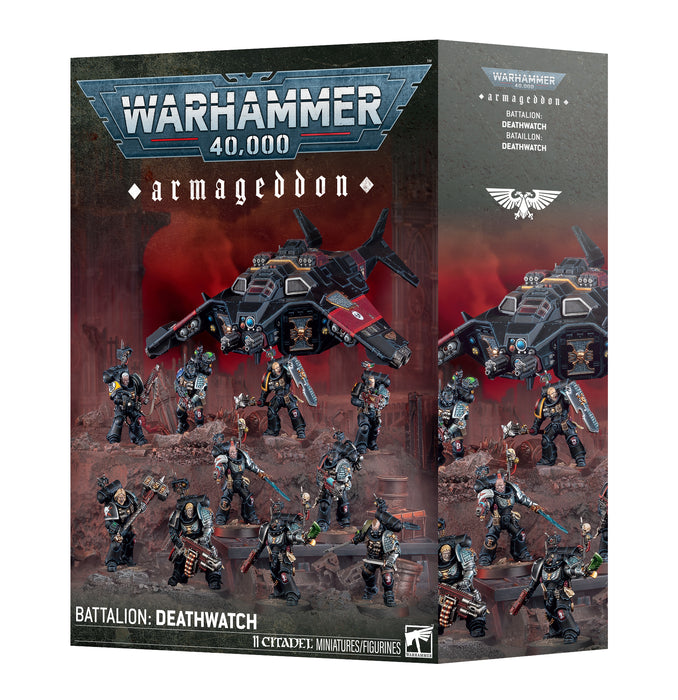 Warhammer 40,000 Armageddon Battalion Deathwatch - Pastime Sports & Games