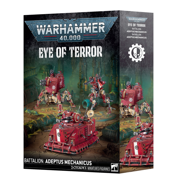 Warhammer 40,000 Eye of Terror Battalion Adeptus Mechanicus - Pastime Sports & Games