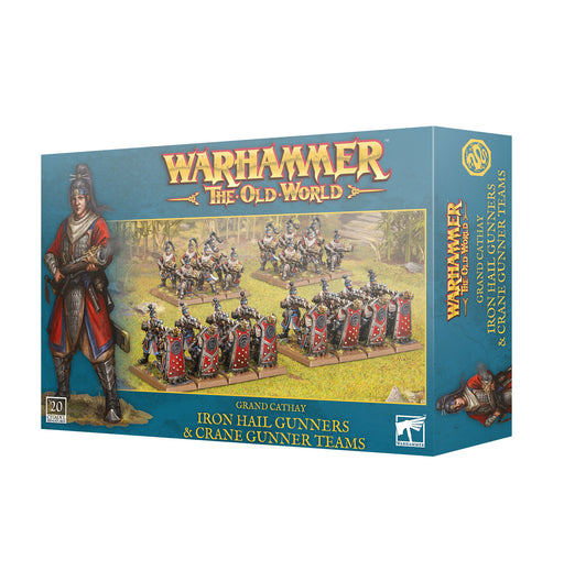 Warhammer The Old World Grand Cathay Iron Hail Gunners & Crane Gunner Teams - Pastime Sports & Games