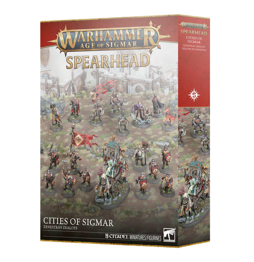 Warhammer Age of Sigmar Spearhead Cities of Sigmar Zenestra's Zealots - Pastime Sports & Games