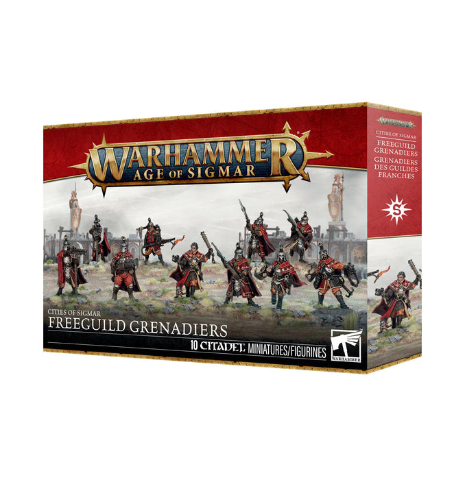 Warhammer Age of Sigmar Cities of Sigmar Freeguild Grenadiers - Pastime Sports & Games