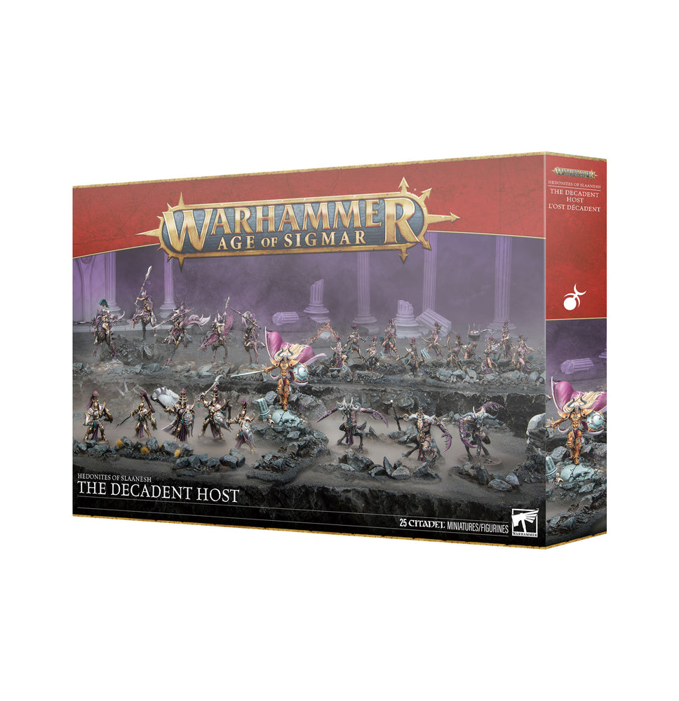 Warhammer Age of Sigmar Hedonites of Slaanesh Battleforce The Decadent Host